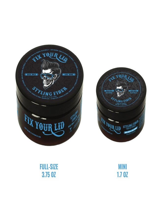 Fix Your Lid Travel Variety Pack | 4pk 1.7oz - Ultra Light Pomade Low Hold - Forming Cream Medium Hold - Styling Fiber High Hold - Hair Pomade Medium Hold High Shine - Mens Hair Styling Set - Image 5